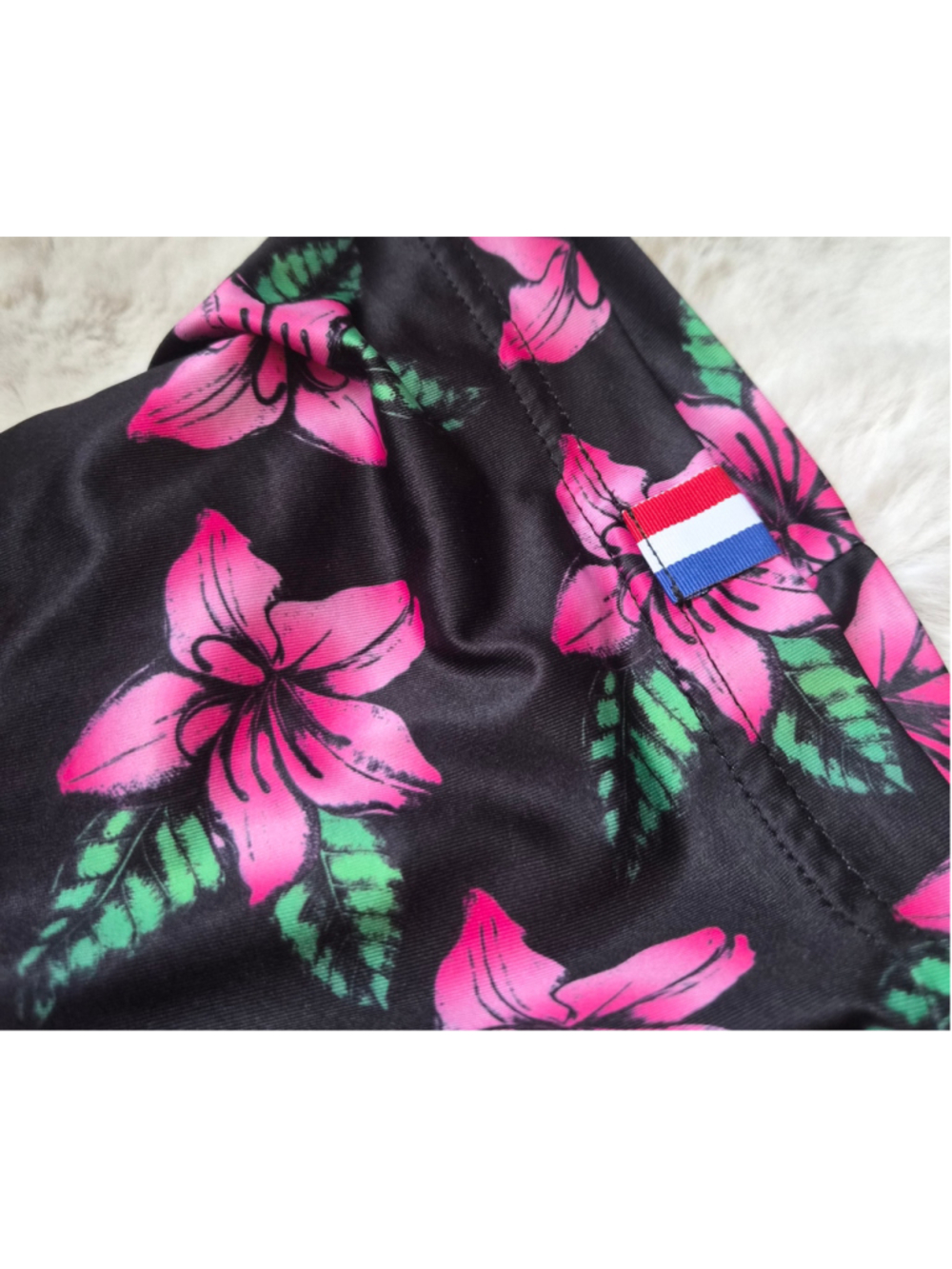 Men's 3XL U Suck at Golf Floral Short Sleeve Shirt Black Pink